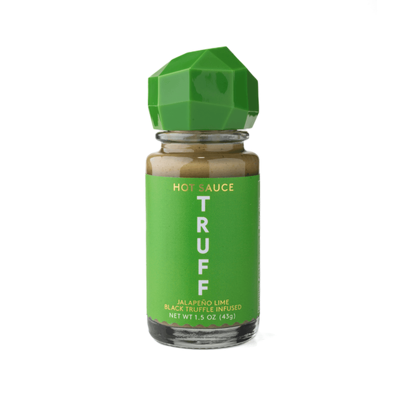 Truff Jalapeno Lime black truffle infused Hot Sauce Mini 1.5oz (43gm)
