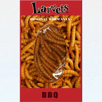 Hotlix Larvets Insect Snack BBQ 2gm - best before Apr 2025 - Chile Mojo
