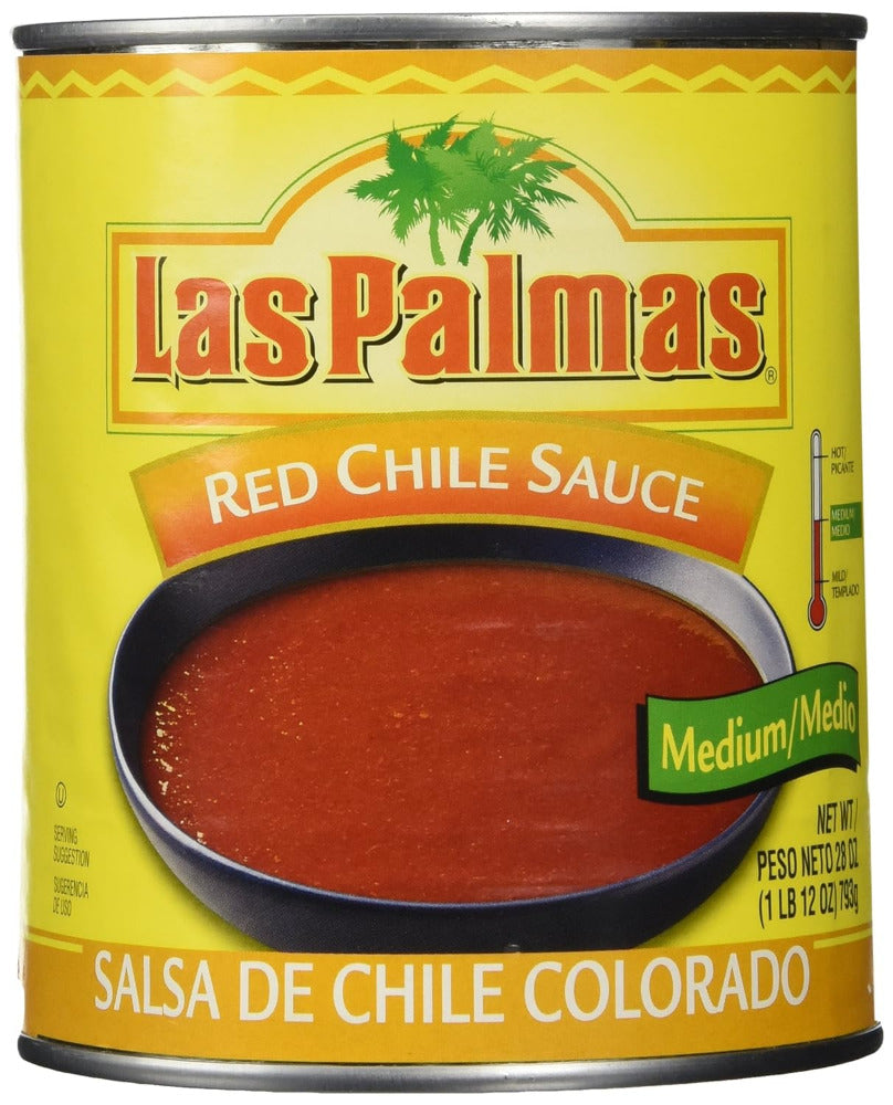 Las Palmas Red Chile Sauce - Medium 28oz (793gm)