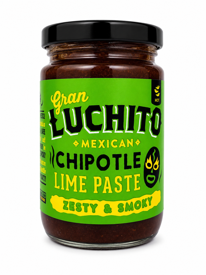 Gran Luchito Chipotle Lime Paste. Zesty & Smoky 100g
