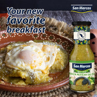 San Marcos Green Mexican Salsa Verde 496gm (17.5oz) - Chile Mojo