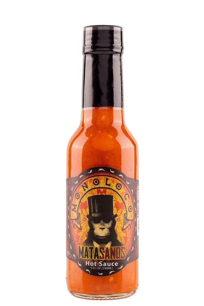 MataSanos Hot Sauce by Chile Monoloco 5oz (148ml) - Chile Mojo