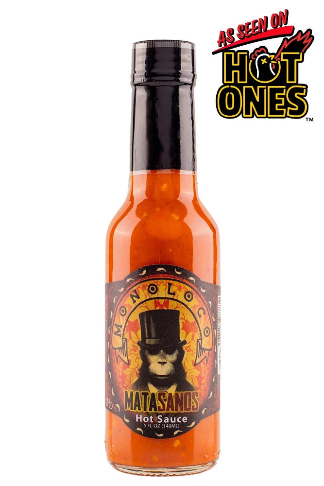 MataSanos Hot Sauce by Chile Monoloco 5oz (148ml)