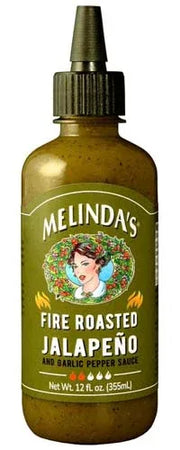 Melindas Fire Roasted Jalapeno and Garlic Hot Sauce 355ml - Chile Mojo
