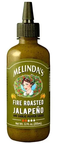 Melindas Fire Roasted Jalapeno and Garlic Hot Sauce 355ml - Chile Mojo