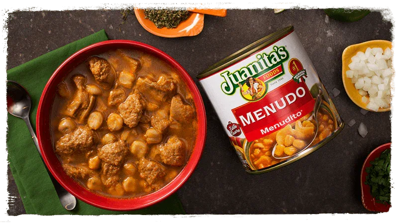 Juanitas Menudito Menudo Mild 709gm - 25oz - Chile Mojo