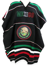 Poncho - Mexican Eagle Emblem - Chile Mojo