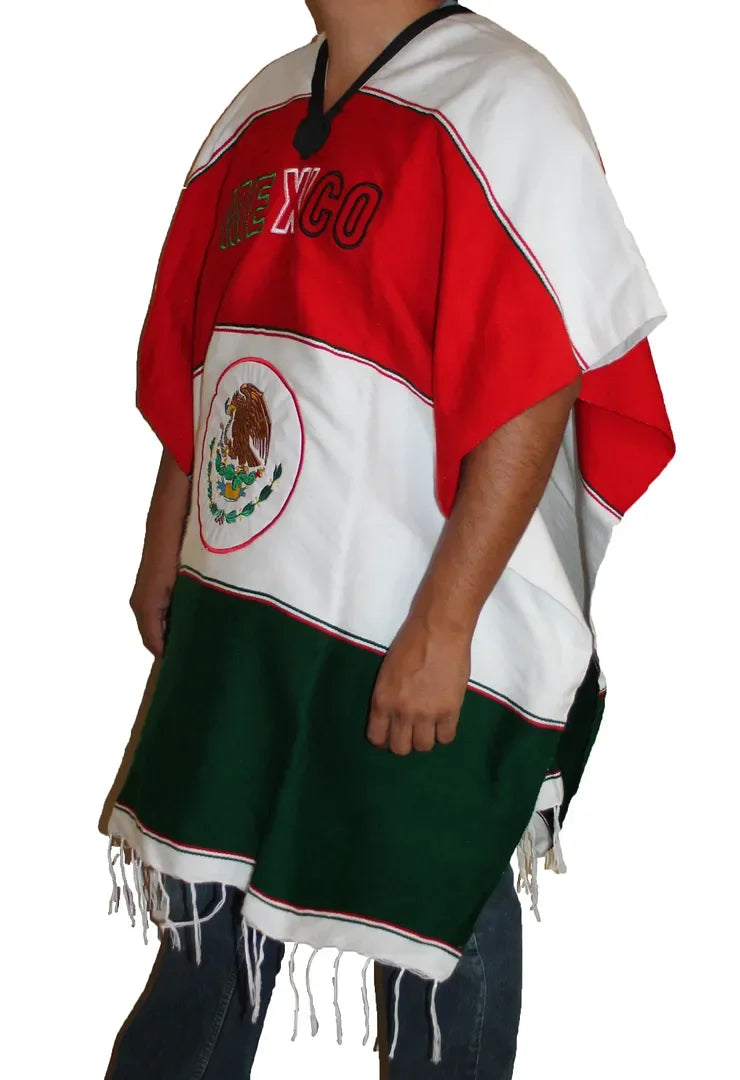 Poncho - Mexican Aztec Calendar - Chile Mojo