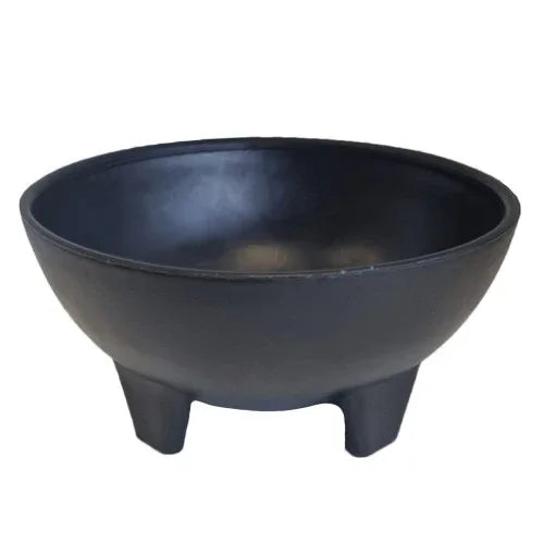 Black Molcajete-style Plastic Salsa Bowls - Chile Mojo