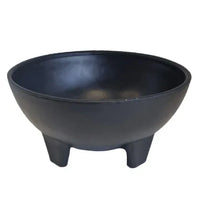 Black Molcajete-style Plastic Salsa Bowls - Chile Mojo