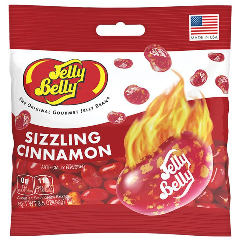 Jelly Belly Sizzling Cinnamon Jelly Beans 3.5oz (99gm)