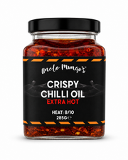 Uncle Mungo's Crispy Chilli Oil. Extra Hot 285g
