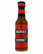 Murder Hornet Blood Orange Agave Hot Sauce 5oz. (148ml)