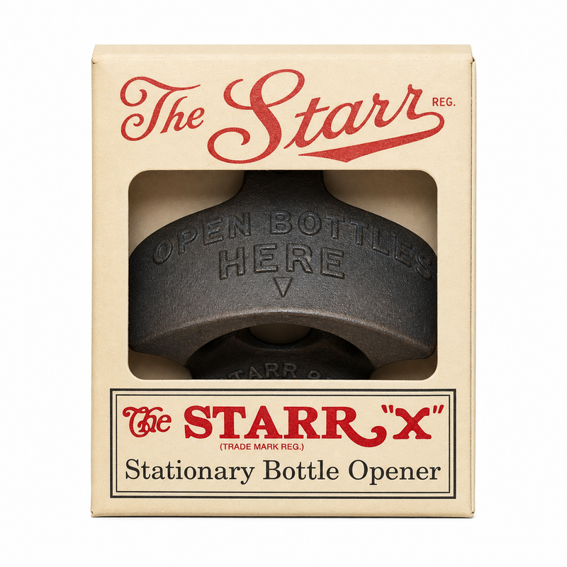 Stationary Bottle Opener - Open Bottle Here