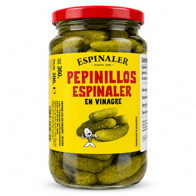 Espinaler Cornichons in Vinegar 360gm