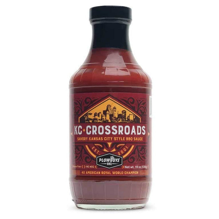 Plowboys Barbecue - KC Crossroads BBQ Sauce 16oz (474ml)