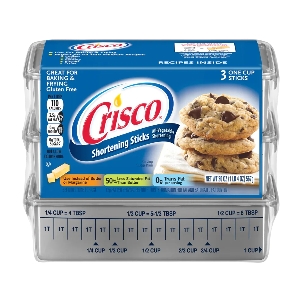 Crisco Shortening - 1 cup sticks - Chile Mojo