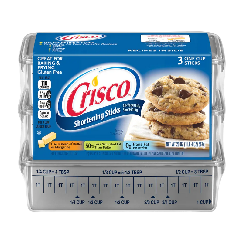 Crisco Shortening - 1 cup sticks - Chile Mojo