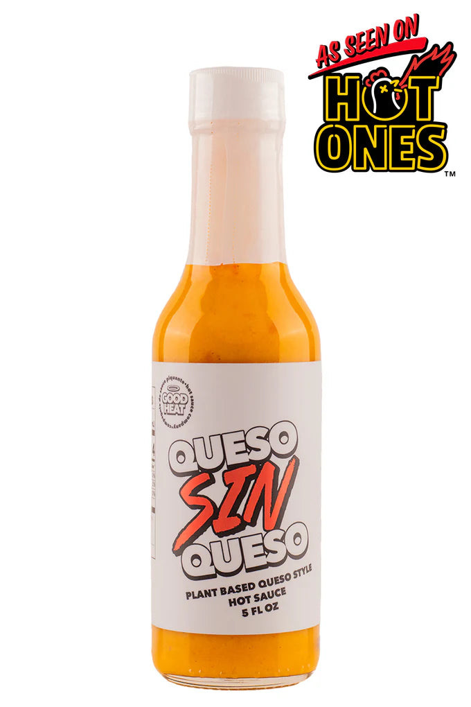 Queso SIN Queso Hot Sauce by Good Heat 5oz (148ml)