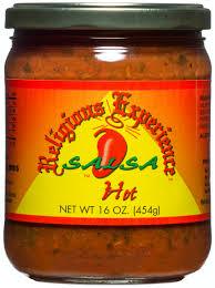 Religious Experience Mild Jalapeno Salsa 16oz (454gm) - Chile Mojo