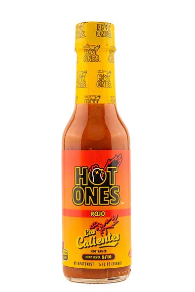 Los Calientes ROJO Hot Ones Hot Sauce 5oz (148ml) - Chile Mojo