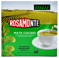 Yerba Mate 50pk Rosamonte Cocido teabags - Chile Mojo