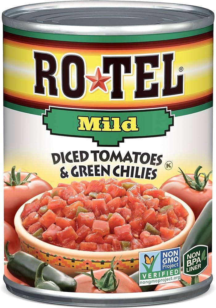 RoTel Diced Tomatos Mild 283gm (10oz) - Chile Mojo