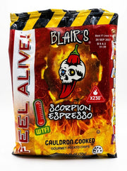 Blairs Scorpion Espresso Gourmet Potato Chips