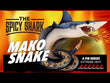 Spicy Shark - Mako Snake (6-Fin Series) Hot Sauce 148ml (5oz) - Chile Mojo