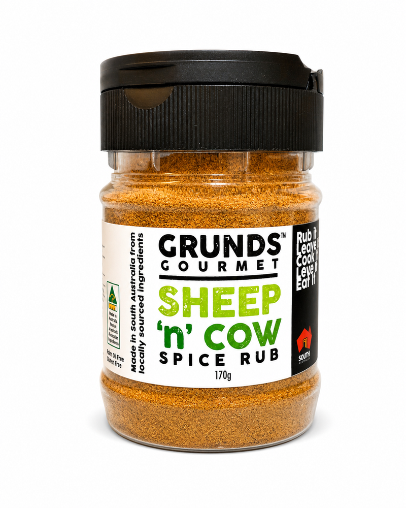 Grunds Gourmet Sheep 'n' Cow Dry Rub 170g - Spice Blend