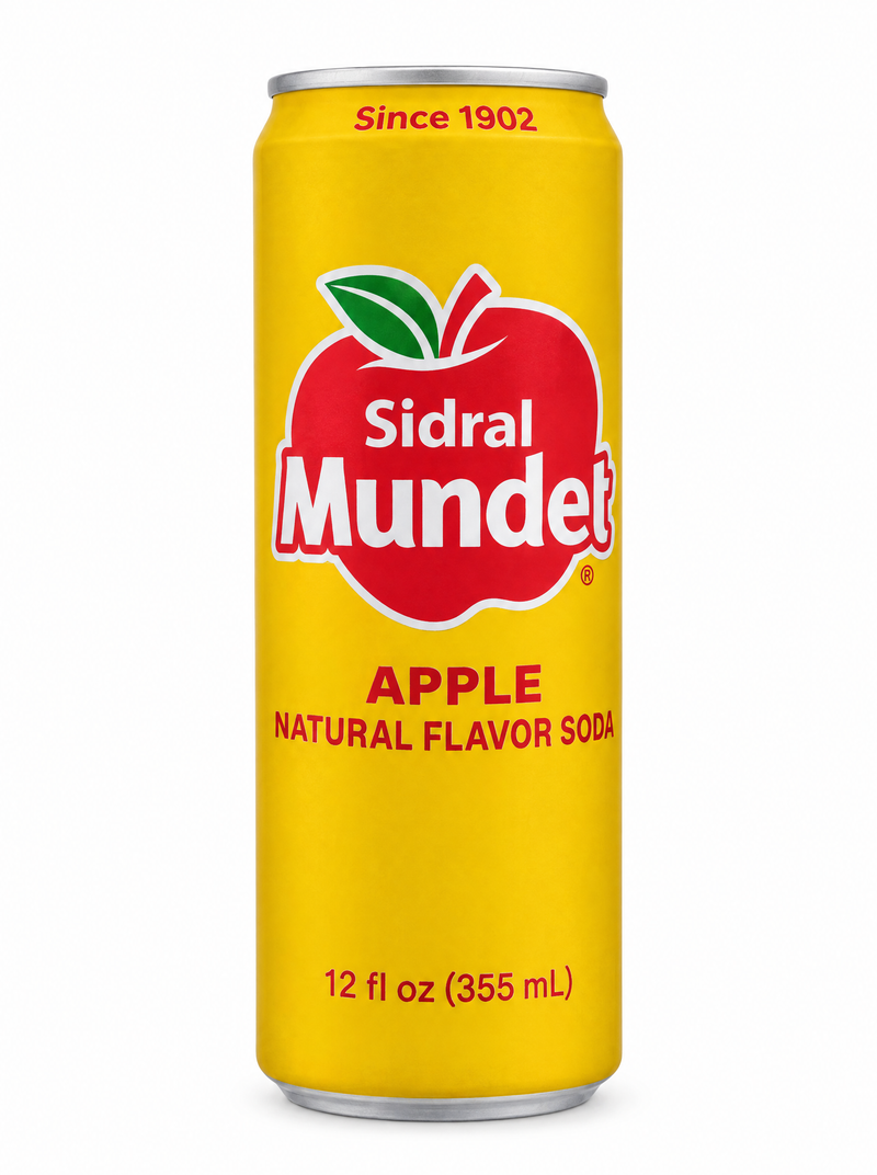 Sidral Mundet Apple Soda 12 fl oz. (355ml)