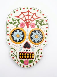 Day of the Dead Sugar Skull Box 14cm x 10cm