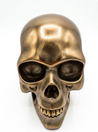 Bronze Skull - 18cm x 10cm