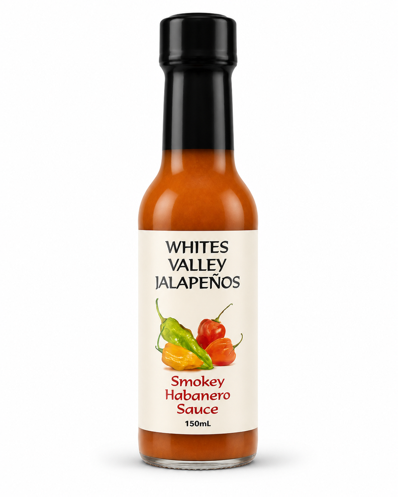 Whites Valley Jalapenos - Smokey Habanero Sauce 150ml