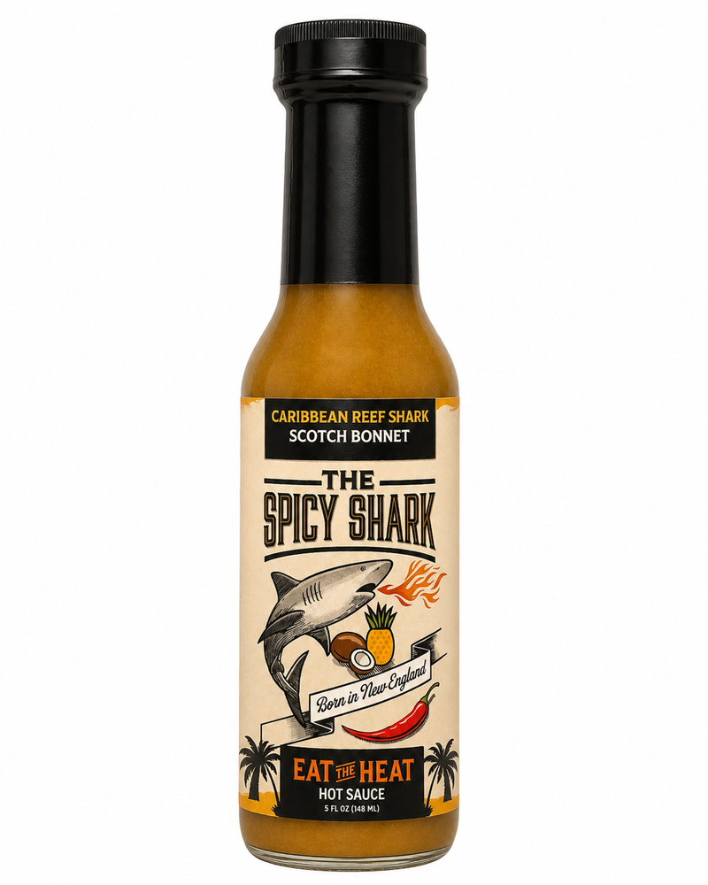 Spicy Shark - Caribbean Reef Shark Hot Sauce 148ml (5oz)