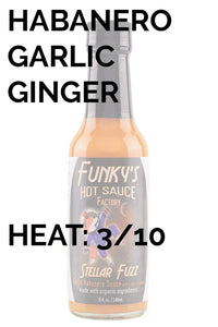 Stellar Fuzz by Funkys Hot Sauce Factory 5oz (148ml) - Chile Mojo
