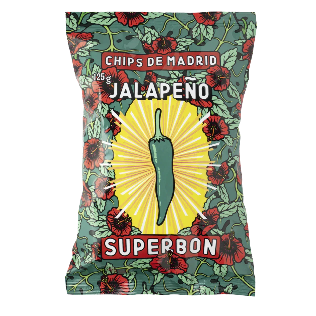 SuperBon Jalapeno Chips 125g - Chile Mojo