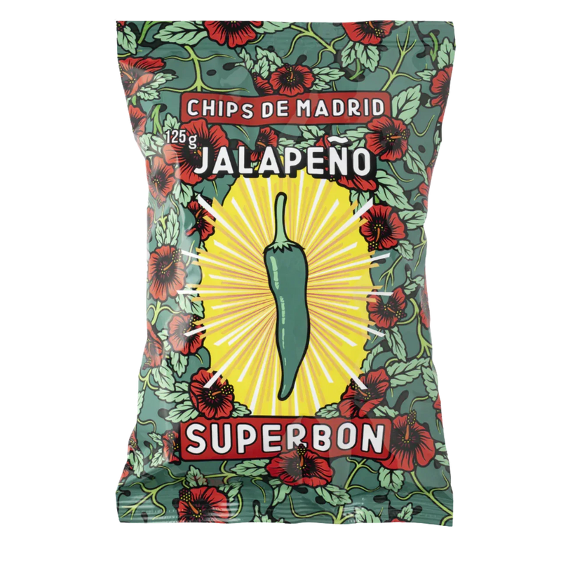 SuperBon Jalapeno Chips 125g - Chile Mojo