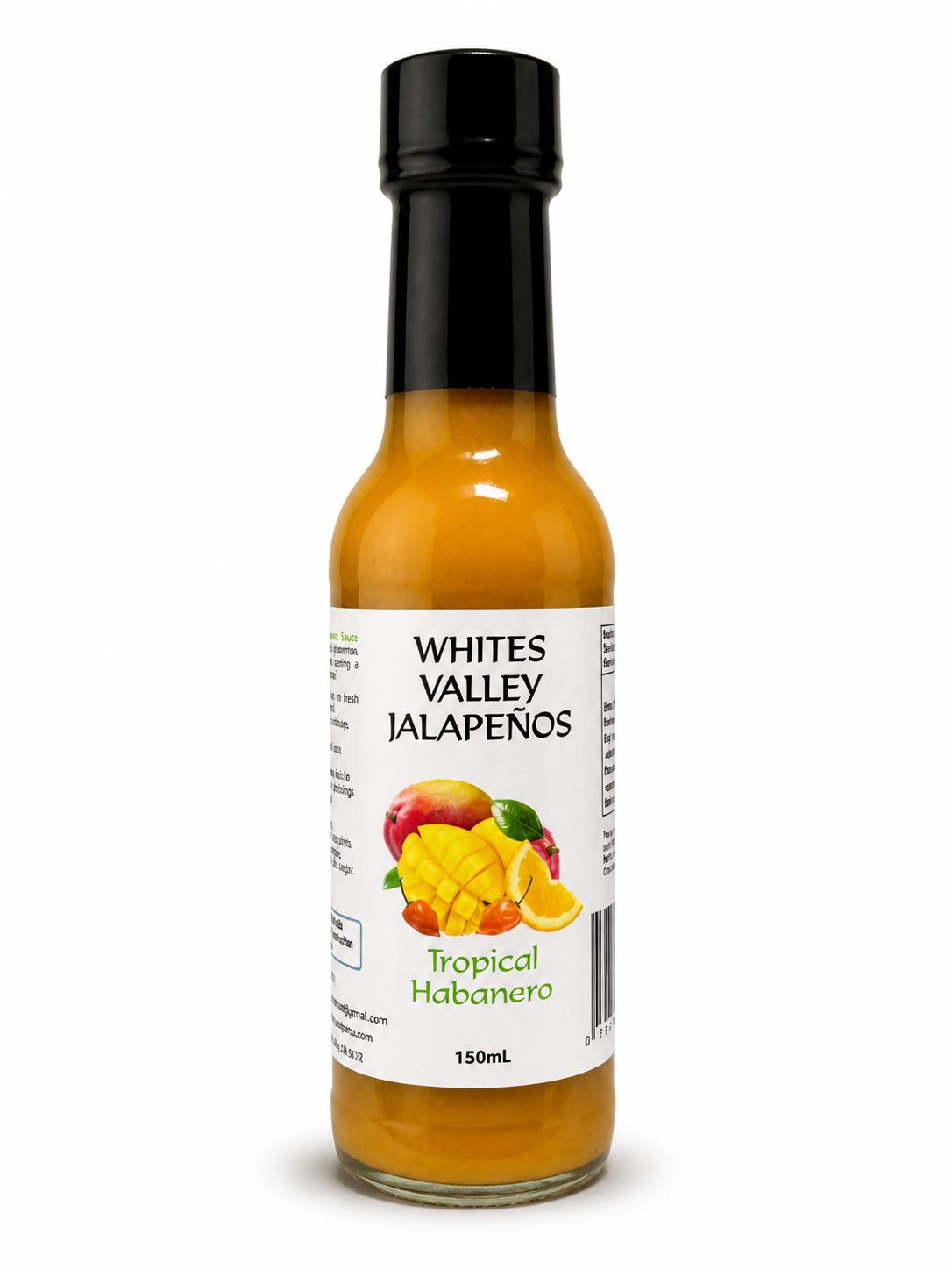Whites Valley Jalapenos - Tropical Habanero Sauce 150ml