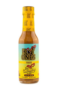 Los Calientes VERDE Hot Ones Hot Sauce 5oz (148ml) - Chile Mojo