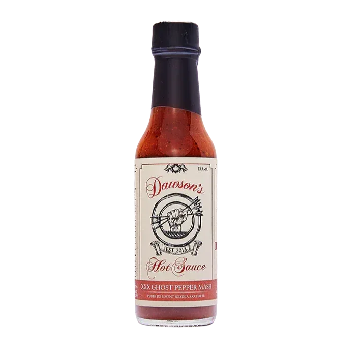 Dawsons Hot Sauce - XXX Ghost Pepper Mash 155ml - Chile Mojo