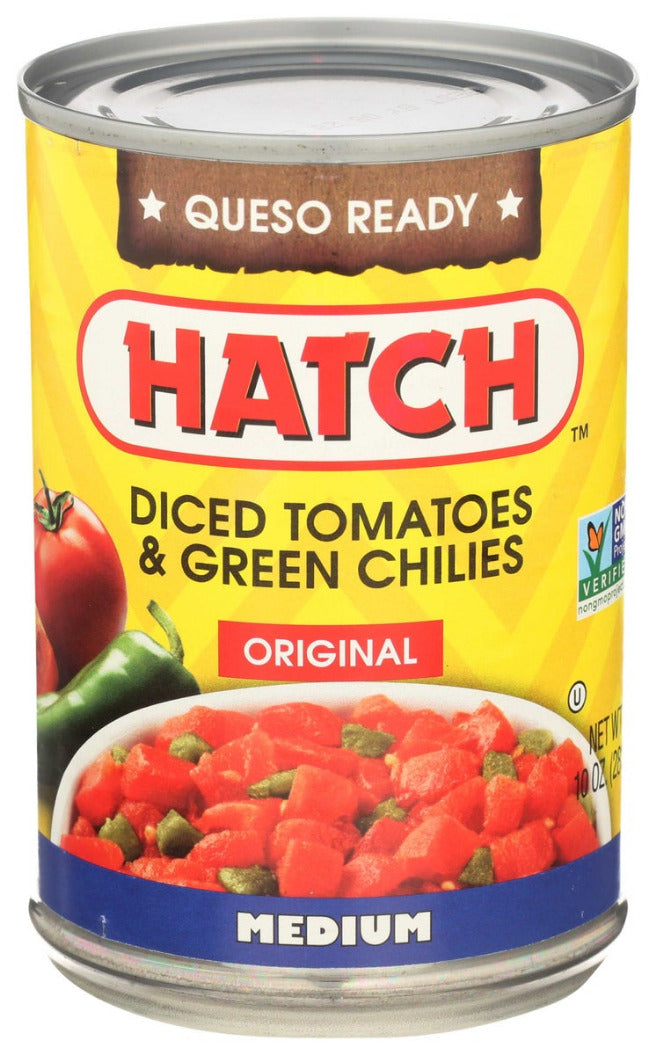 Hatch Diced Tomatoes and Green Chiles 10oz (283gm)