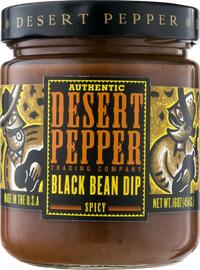 Desert Pepper Spicy Black Bean Dip 454gm - Chile Mojo