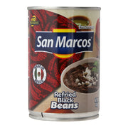 Beans San Marcos Black Refried 430gm - Chile Mojo