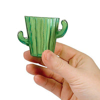 Plastic Cactus Shot Glasses - Chile Mojo
