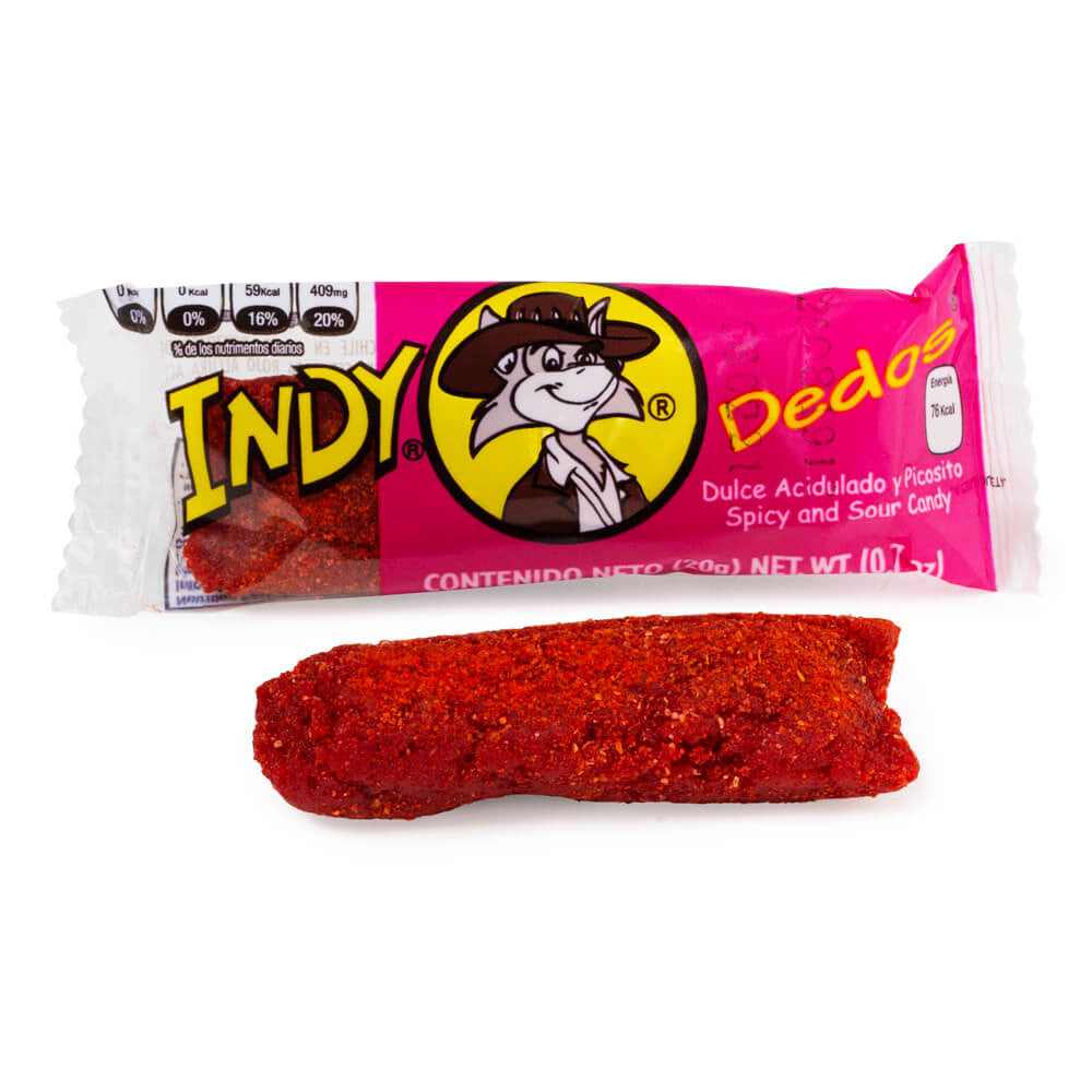 Indy Dedos Spicy and Sour Mexican Candy