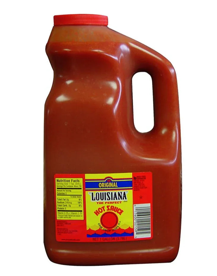 Louisiana Original Sauce Gallon (3.8lt) - Chile Mojo