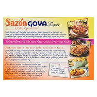 Sazon Goya Seasoning Azafran 40gm (8 sachets) - Chile Mojo