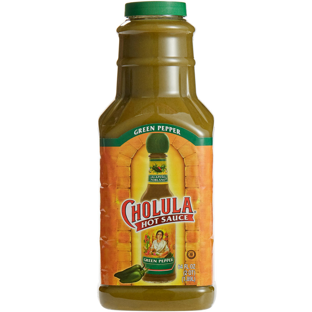 Cholula Green Pepper half gallon (1.9lt)
