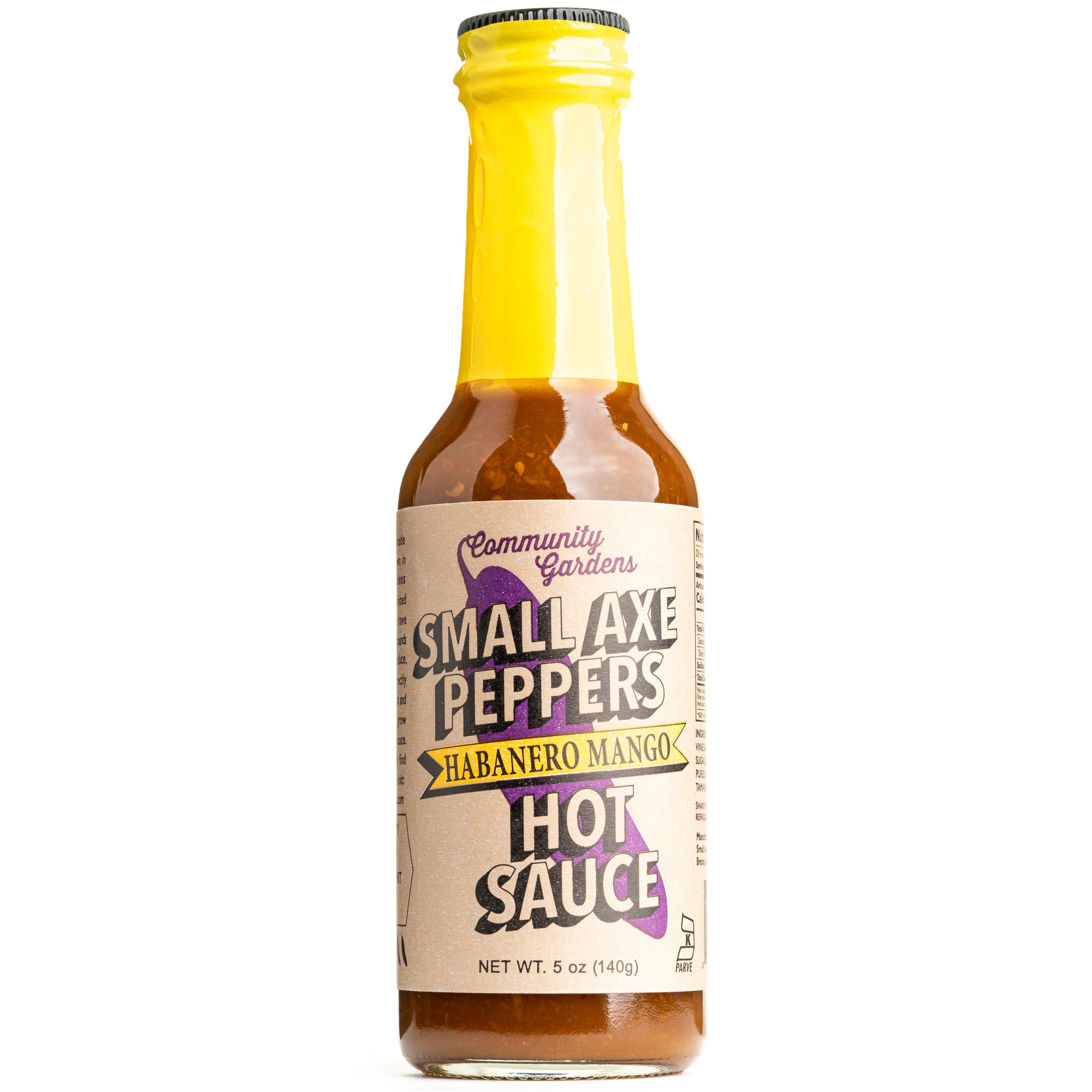 Small Axe Peppers - Community Gardens Habanero Mango Sauce 5oz (148ml)